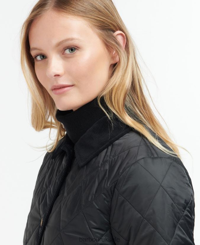 Clydebank Quilted Jacket Barbour Women R08LB61486 Clothing Black