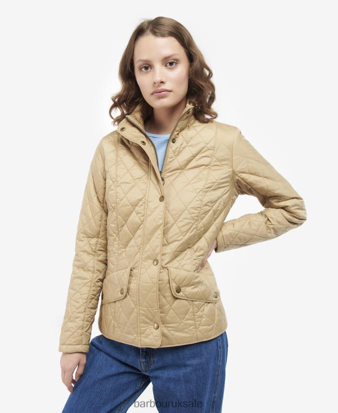 Flyweight Cavalry Quilted Jacket Barbour Women R08LB61482 Clothing Rose Dust - Click Image to Close