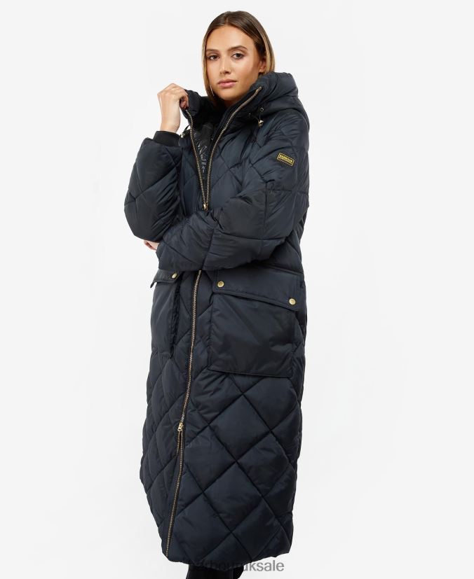 Gotland Quilted Jacket Barbour Women R08LB61440 Clothing Classic Black - Click Image to Close