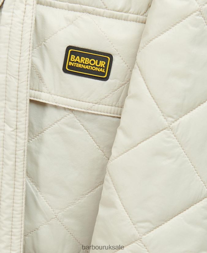 Harewood Quilted Jacket Barbour Women R08LB61454 Clothing Mist