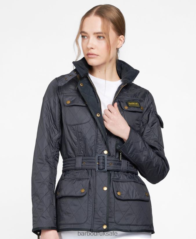 International Polarquilt Jacket Barbour Women R08LB61436 Clothing Navy - Click Image to Close