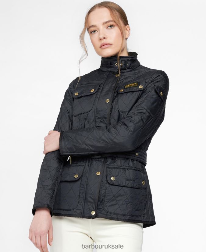 International Polarquilt Jacket Barbour Women R08LB61441 Clothing Black