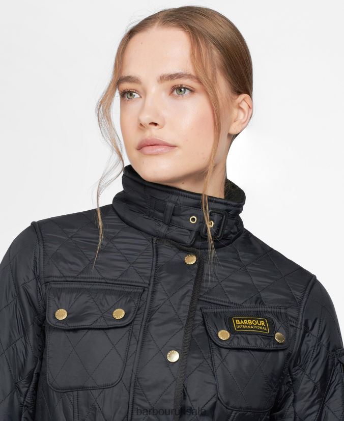 International Polarquilt Jacket Barbour Women R08LB61441 Clothing Black