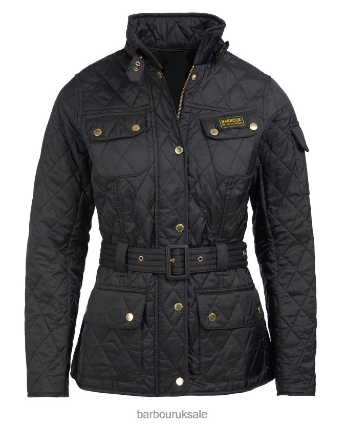 International Quilted Jacket Barbour Women R08LB61404 Clothing Black