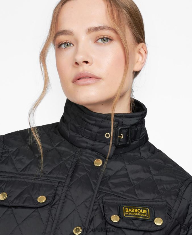 International Quilted Jacket Barbour Women R08LB61404 Clothing Black