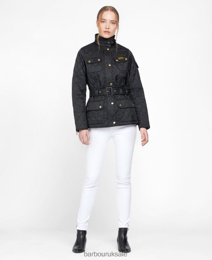 International Quilted Jacket Barbour Women R08LB61404 Clothing Black