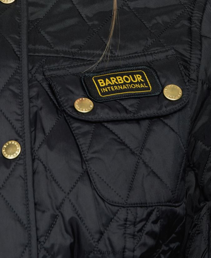 International Quilted Jacket Barbour Women R08LB61404 Clothing Black