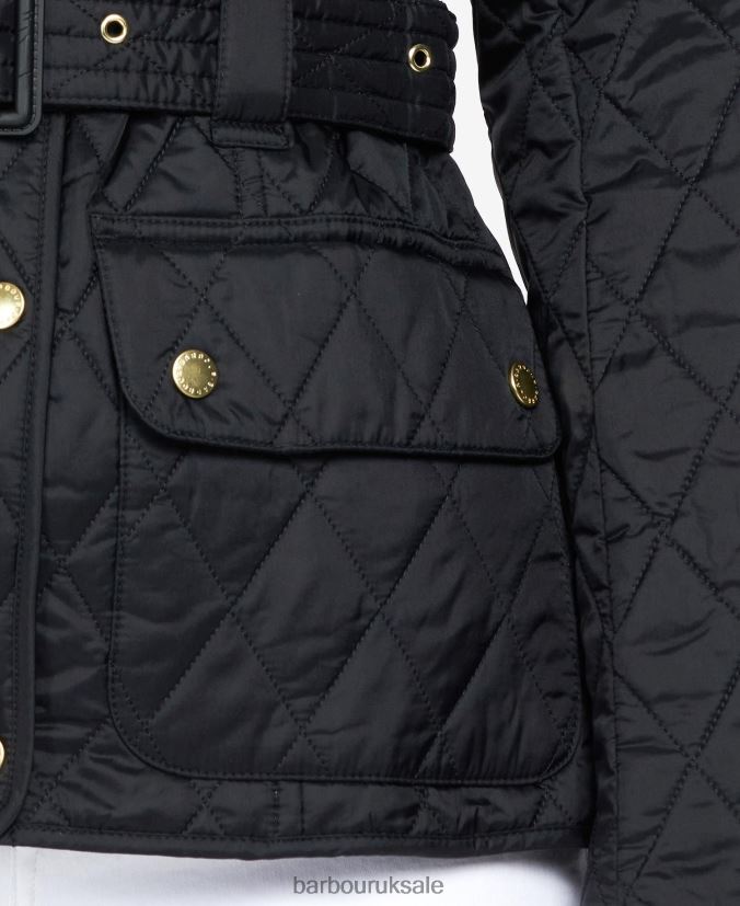 International Quilted Jacket Barbour Women R08LB61404 Clothing Black