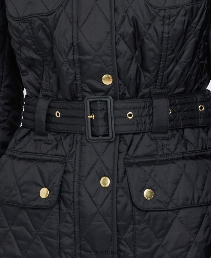 International Quilted Jacket Barbour Women R08LB61404 Clothing Black