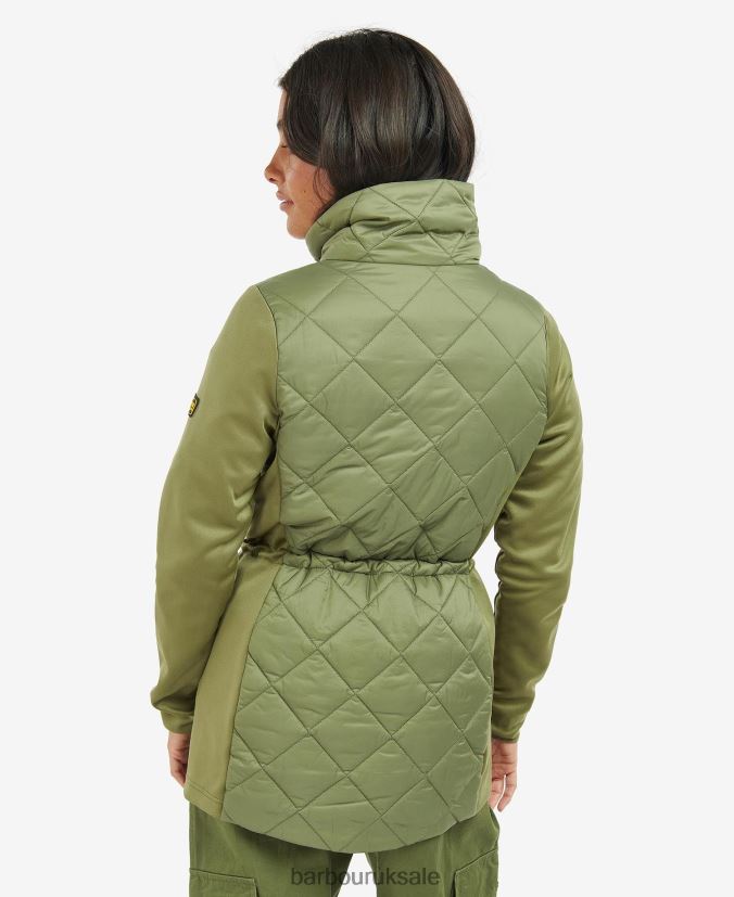 Jensons Quilted Jacket Barbour Women R08LB61491 Clothing Midnight Green