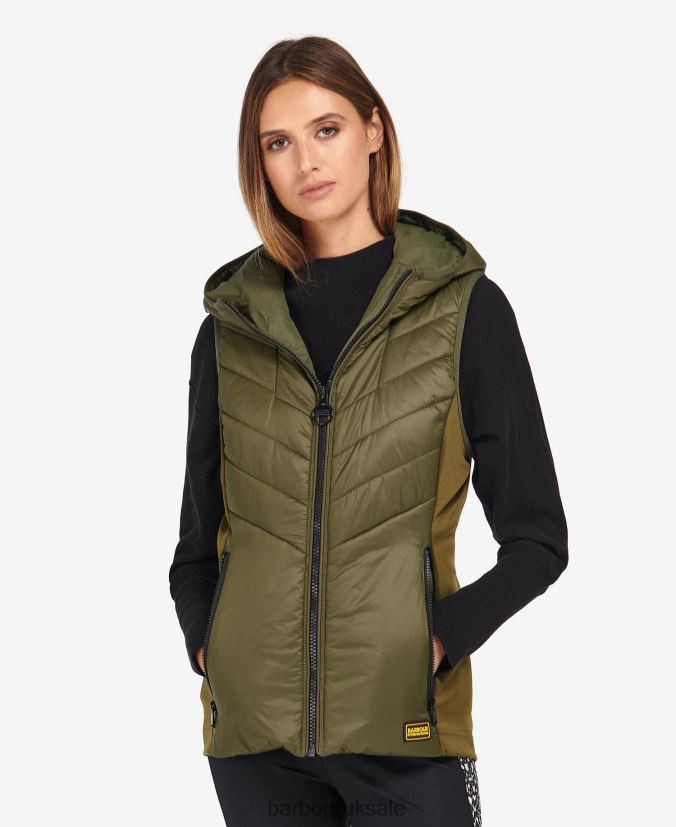 Lando Quilted Gilet Barbour Women R08LB61464 Clothing Classic Black