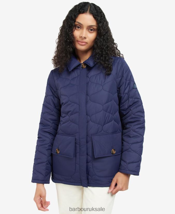 Leilani Quilted Jacket Barbour Women R08LB61498 Clothing Eternal Ink - Click Image to Close