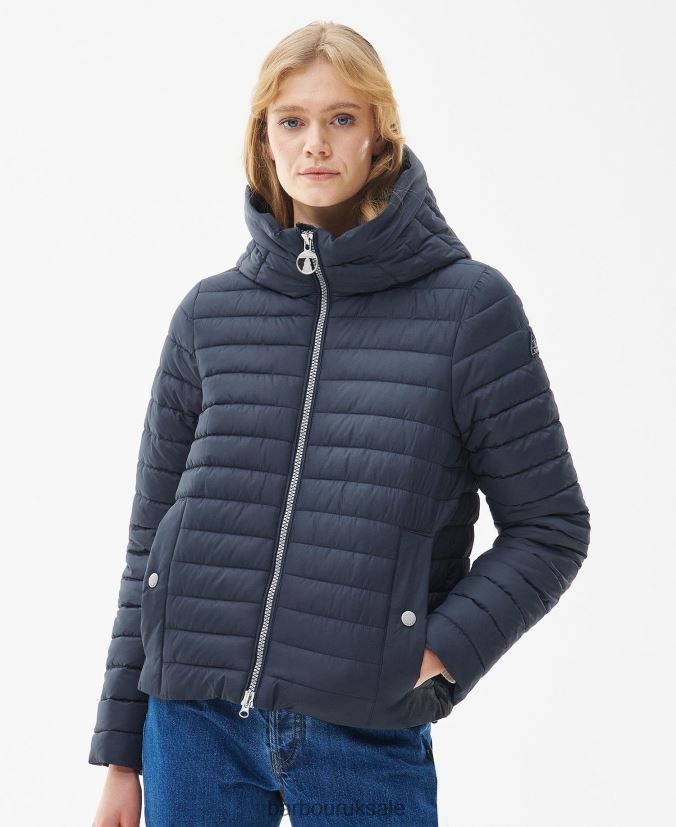 Oxeye Quilted Jacket Barbour Women R08LB61453 Clothing Dark Navy