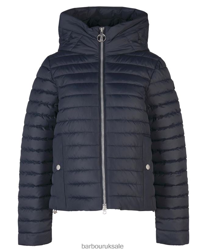 Oxeye Quilted Jacket Barbour Women R08LB61453 Clothing Dark Navy