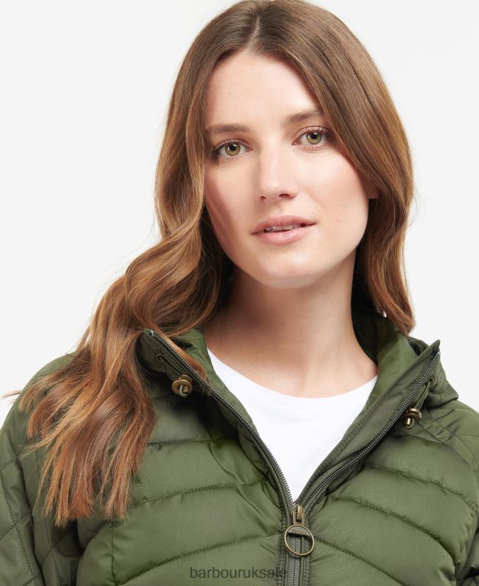 Regia Quilted Jacket Barbour Women R08LB61494 Clothing Olive