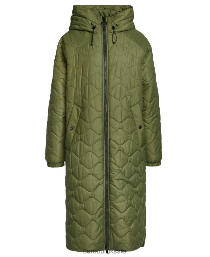 Roland Quilted Jacket Barbour Women R08LB61449 Clothing Palmer Green