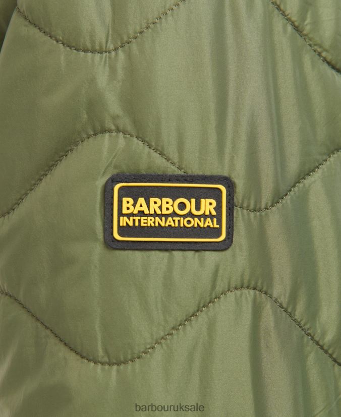 Roland Quilted Jacket Barbour Women R08LB61449 Clothing Palmer Green