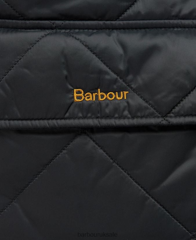 Ryhope Quilted Jacket Barbour Women R08LB61421 Clothing Black/Ancient