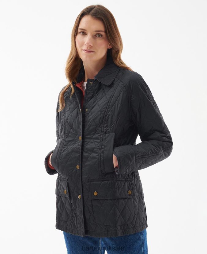 Summer Beadnell Quilted Jacket Barbour Women R08LB61504 Clothing Pearl - Click Image to Close