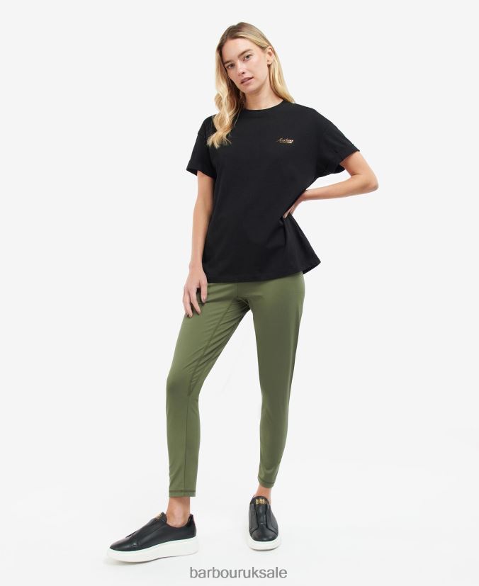 Alonso T-Shirt Barbour Women R08LB61715 Clothing Classic Black