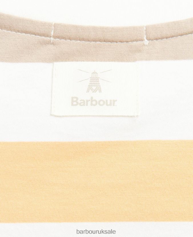 Lyndale Top Barbour Women R08LB61647 Clothing Buttermilk Multi Light