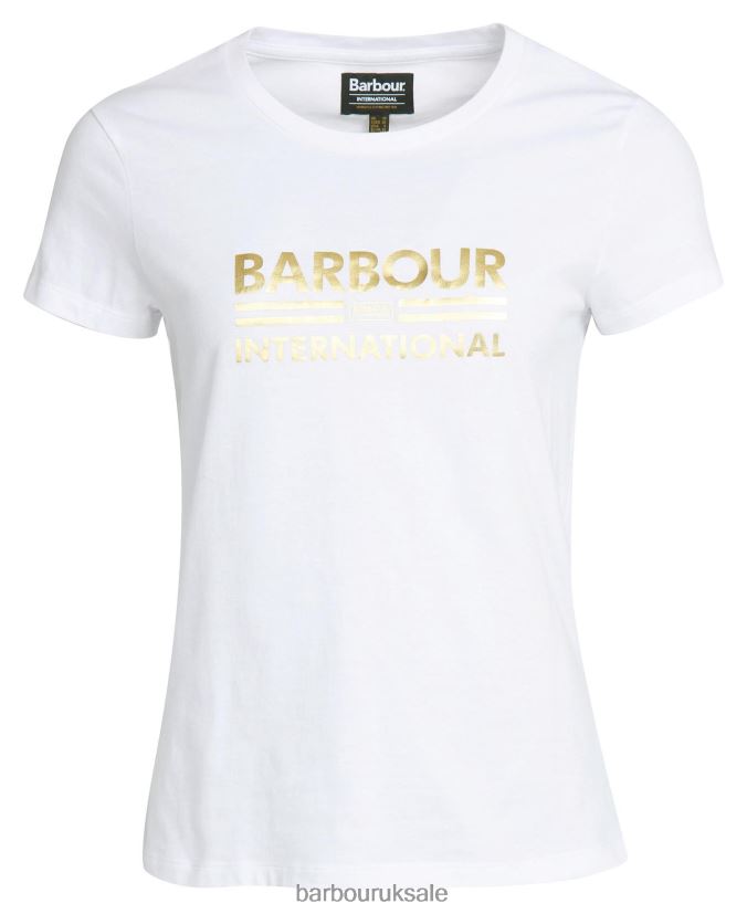 Originals T-Shirt Barbour Women R08LB61714 Clothing White