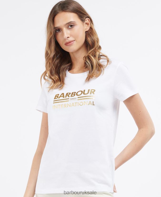 Originals T-Shirt Barbour Women R08LB61714 Clothing White