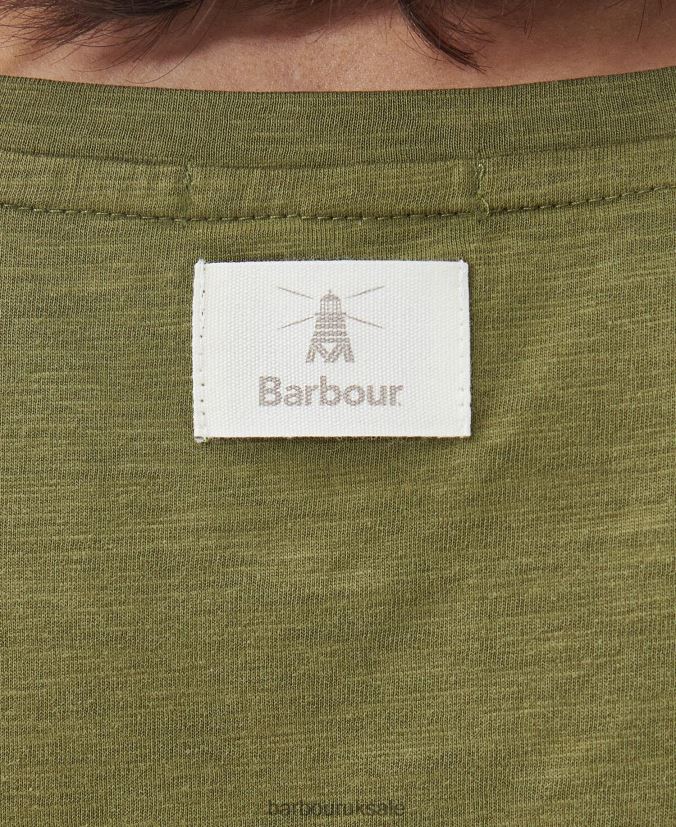 Pearl Top Barbour Women R08LB61759 Clothing Olive Tree