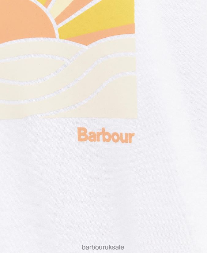 Penrose T-Shirt Barbour Women R08LB61717 Clothing White