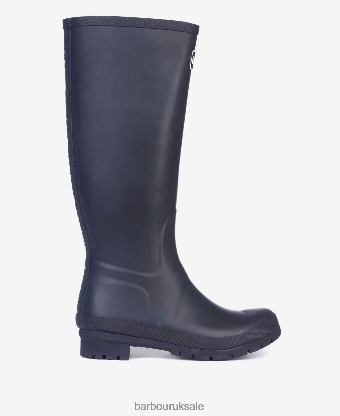 Abbey Wellington Boots Barbour Women R08LB62155 Footwear Black - Click Image to Close