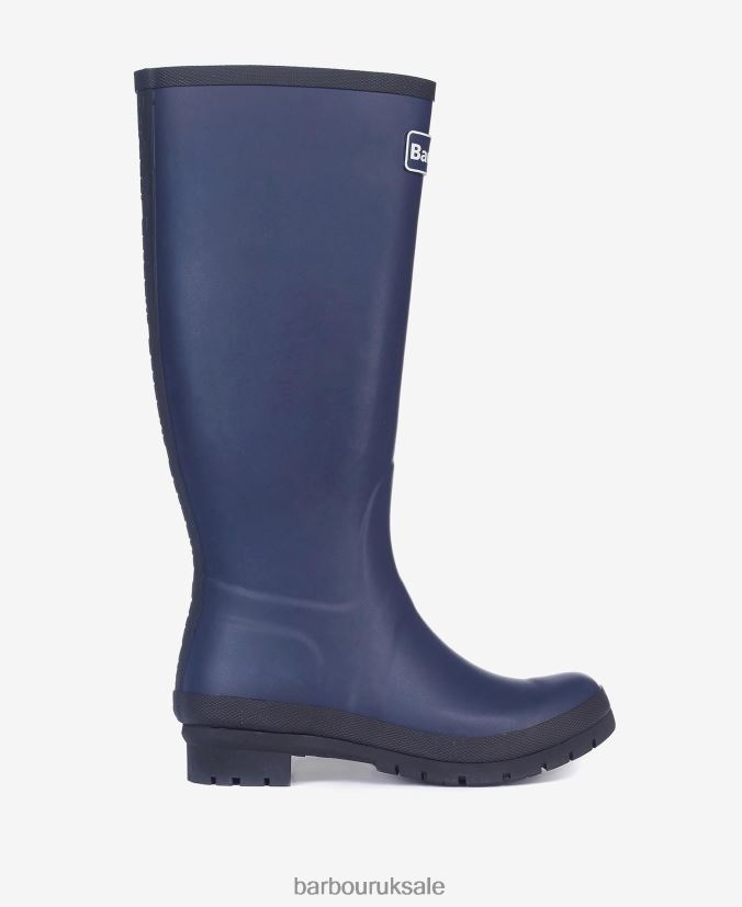 Abbey Wellington Boots Barbour Women R08LB62158 Footwear Black - Click Image to Close