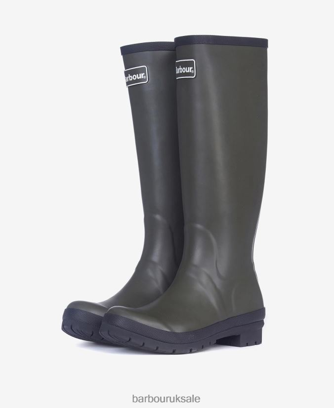 Abbey Wellington Boots Barbour Women R08LB62163 Footwear Black