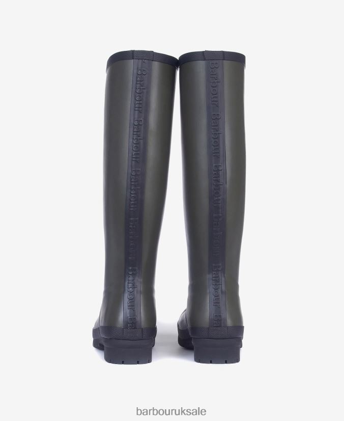 Abbey Wellington Boots Barbour Women R08LB62163 Footwear Black