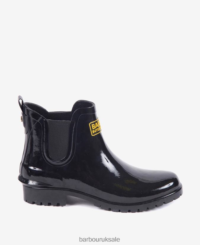 Assen Chelsea Wellingtons Barbour Women R08LB62160 Footwear Black - Click Image to Close