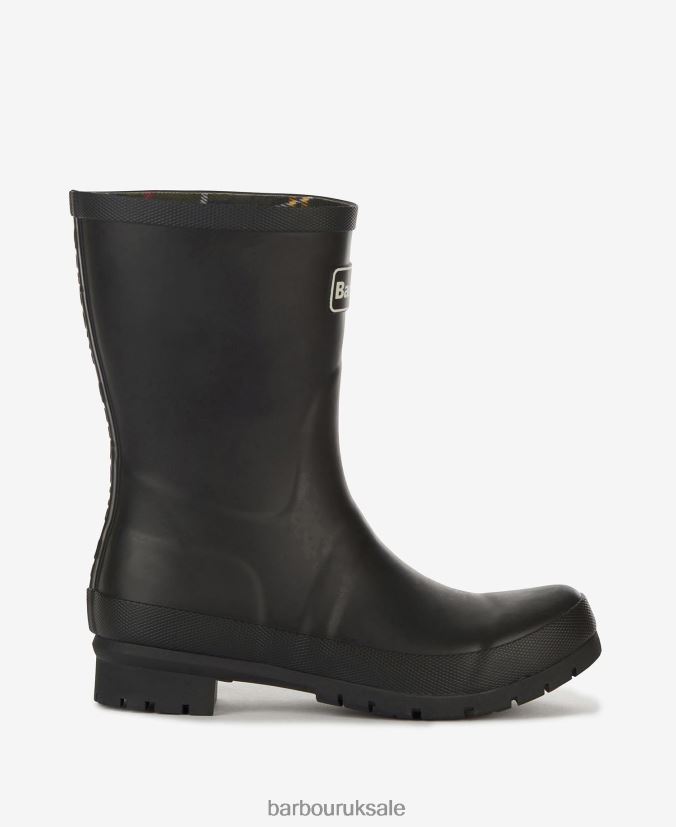 Banbury Wellington Boots Barbour Women R08LB62161 Footwear Black - Click Image to Close