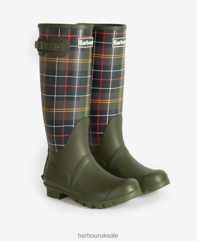 Tartan Bede Wellingtons Barbour Women R08LB62171 Footwear Classic Tartan