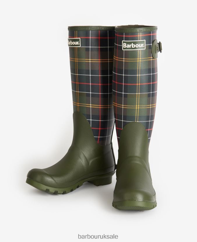 Tartan Bede Wellingtons Barbour Women R08LB62171 Footwear Classic Tartan