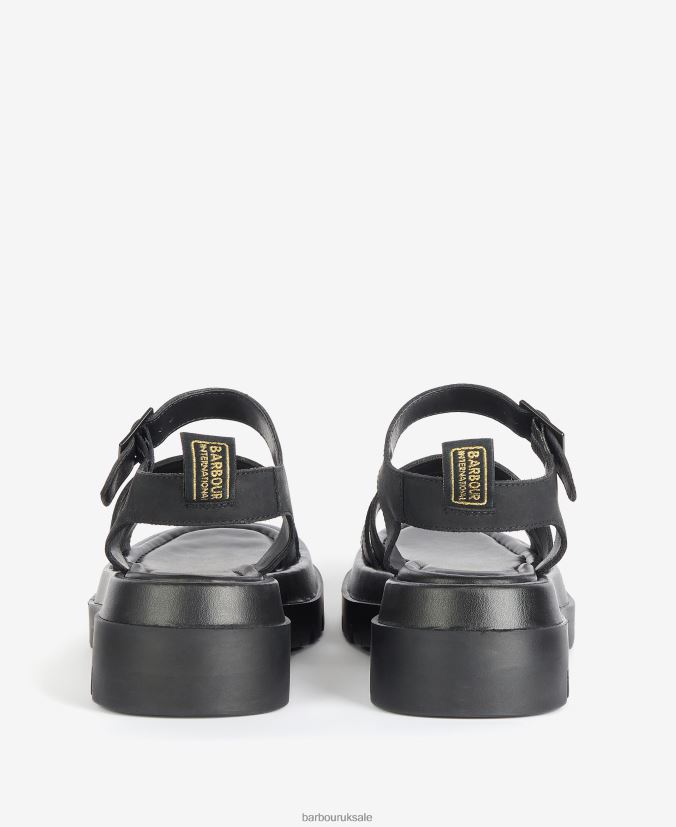 Luna Sandals Barbour Women R08LB62104 Footwear Classic Black