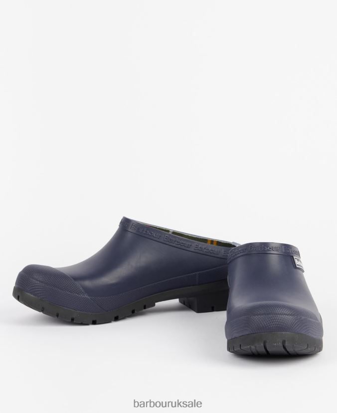 Quinn Clogs Barbour Women R08LB62050 Footwear Navy