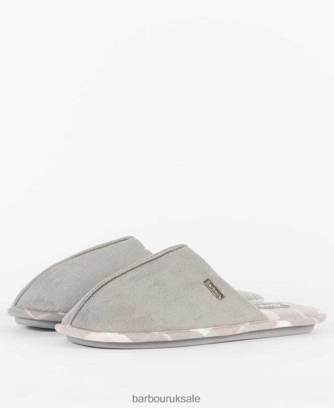 Simone Slippers Barbour Women R08LB62046 Footwear Grey